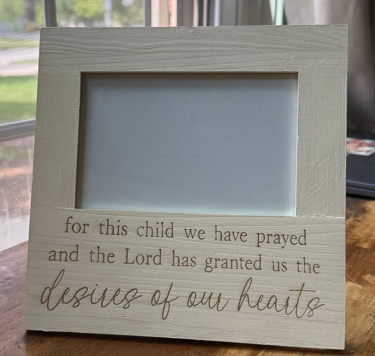 "For this Child " 4X6 Photo Frame