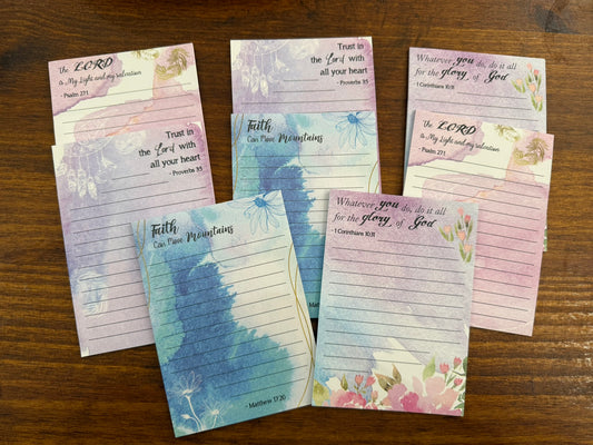 Scripture Print Sticky Notes