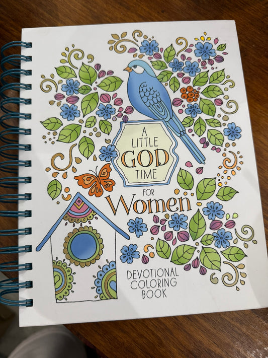 Woman's Devotional Coloring Book