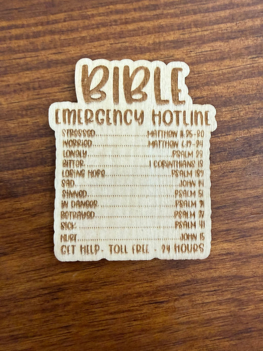 Bible Hotline Magnet