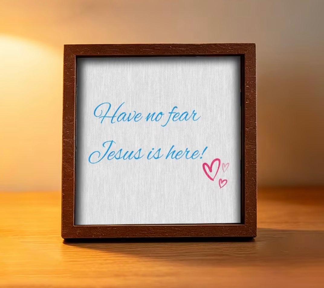 Cute Wooden Christian Quotes Magnets