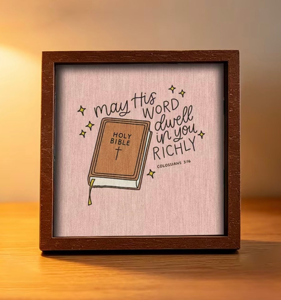 Cute Wooden Christian Quotes Magnets