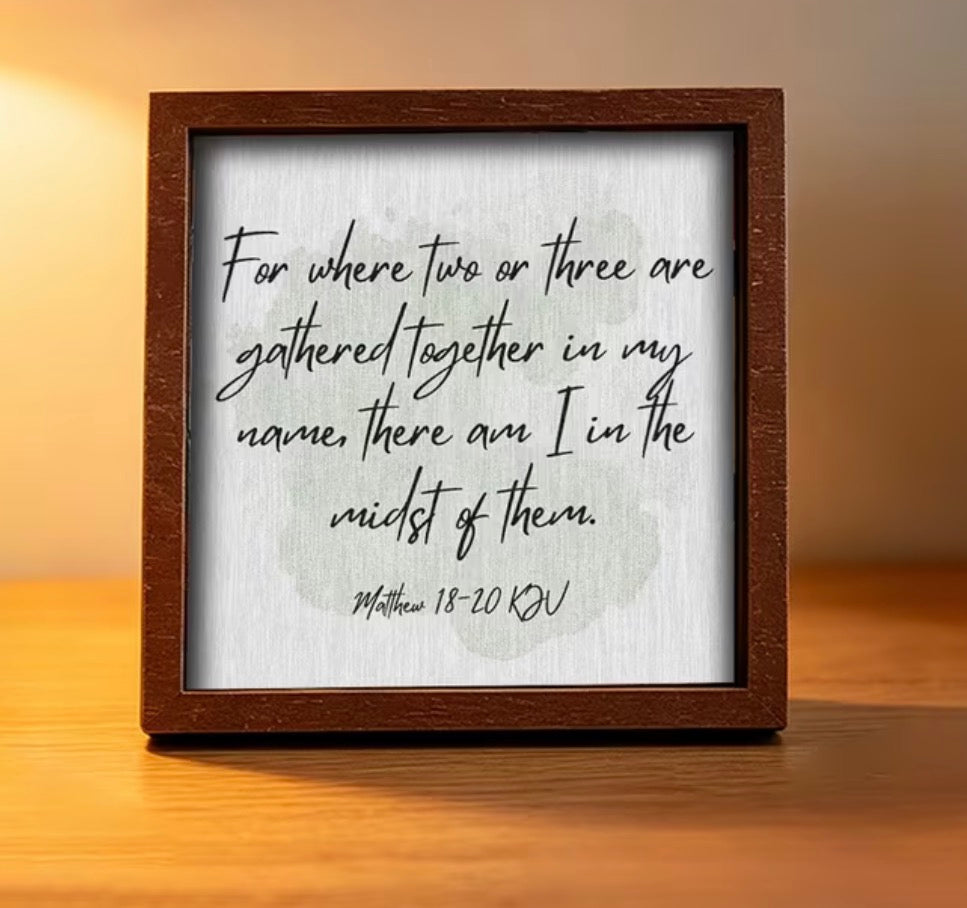 Cute Wooden Christian Quotes Magnets