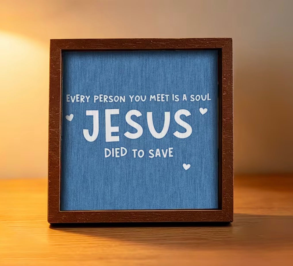 Cute Wooden Christian Quotes Magnets