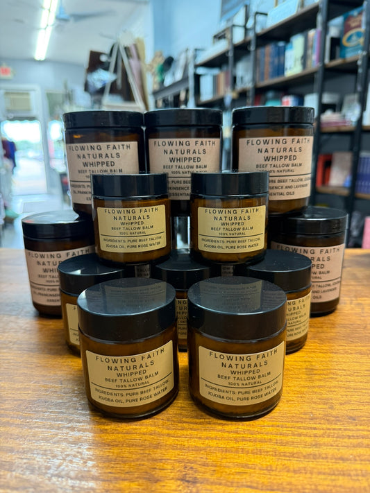 Lavender and Frankincense Beef Tallow Balm-8oz