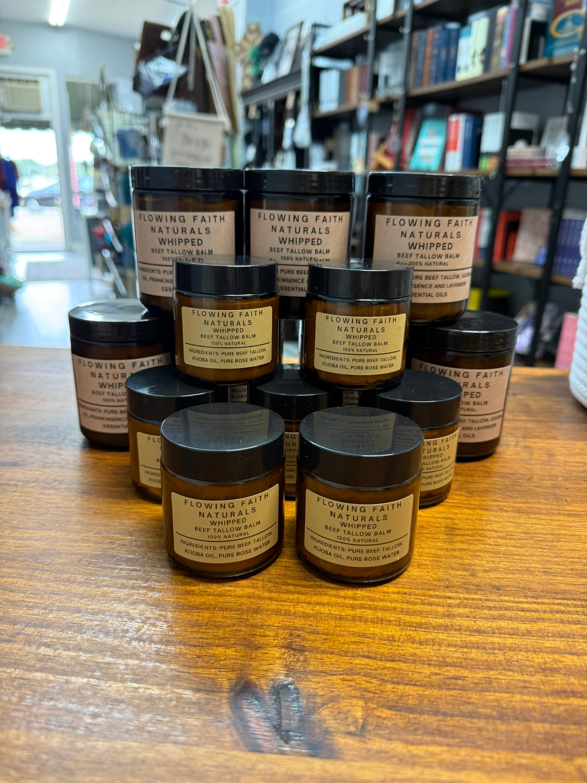 Lavender and Frankincense Beef Tallow Balm-8oz