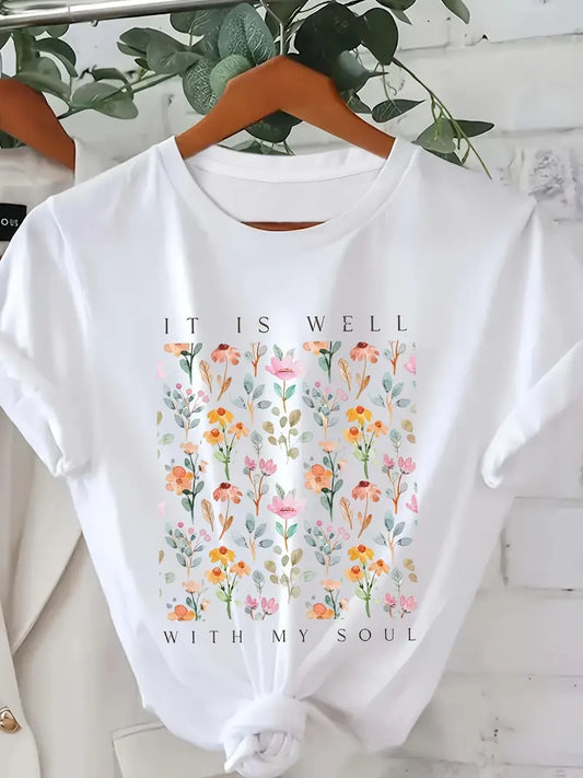 It Is Well Cotton T-Shirt
