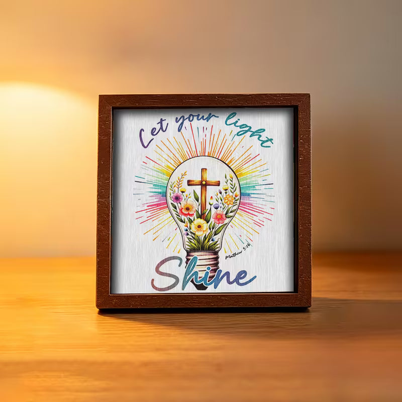 Cute Wooden Christian Quotes Magnets