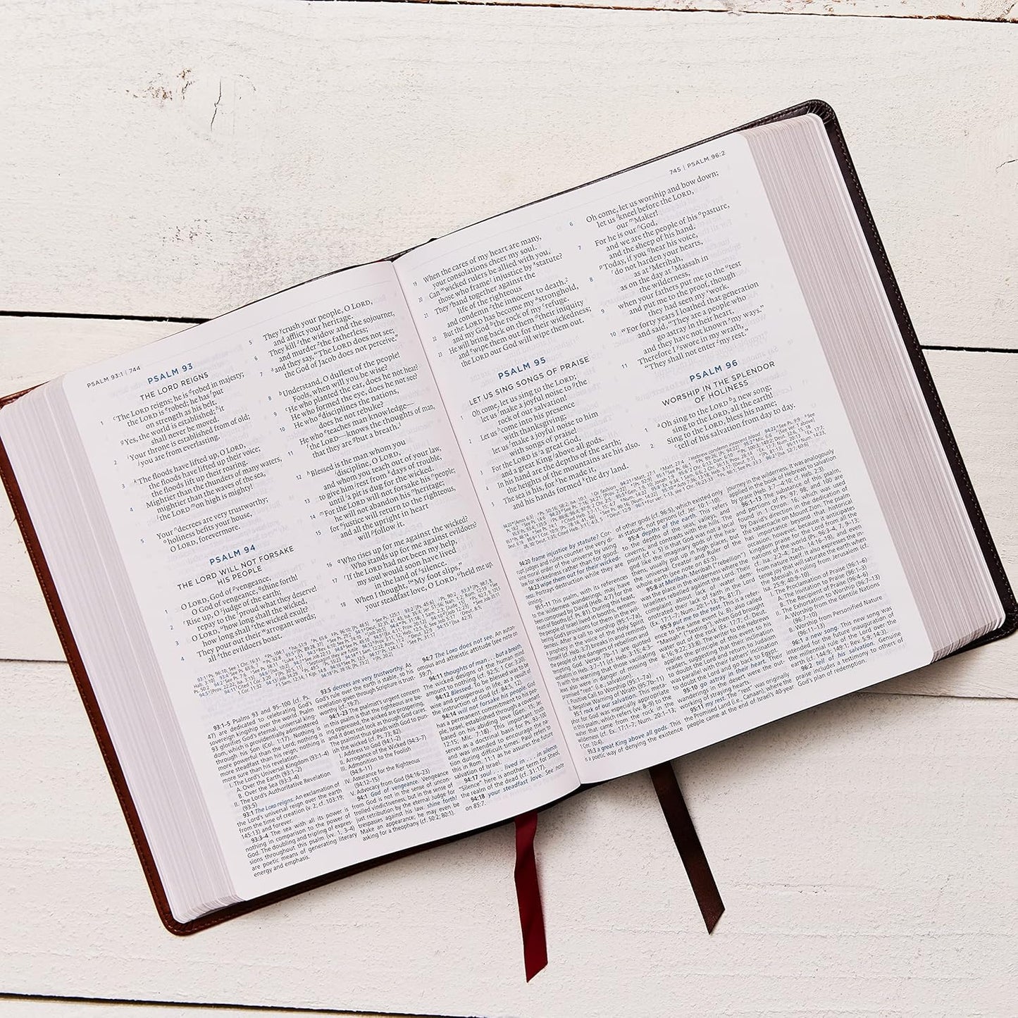 MacArthur Study Bible, ESV, Brown Leathersoft
