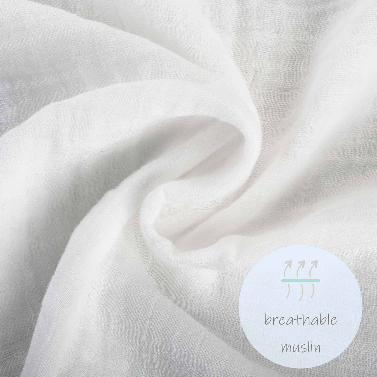 Baby Muslin Noah's Ark Swaddle Blanket 47x47