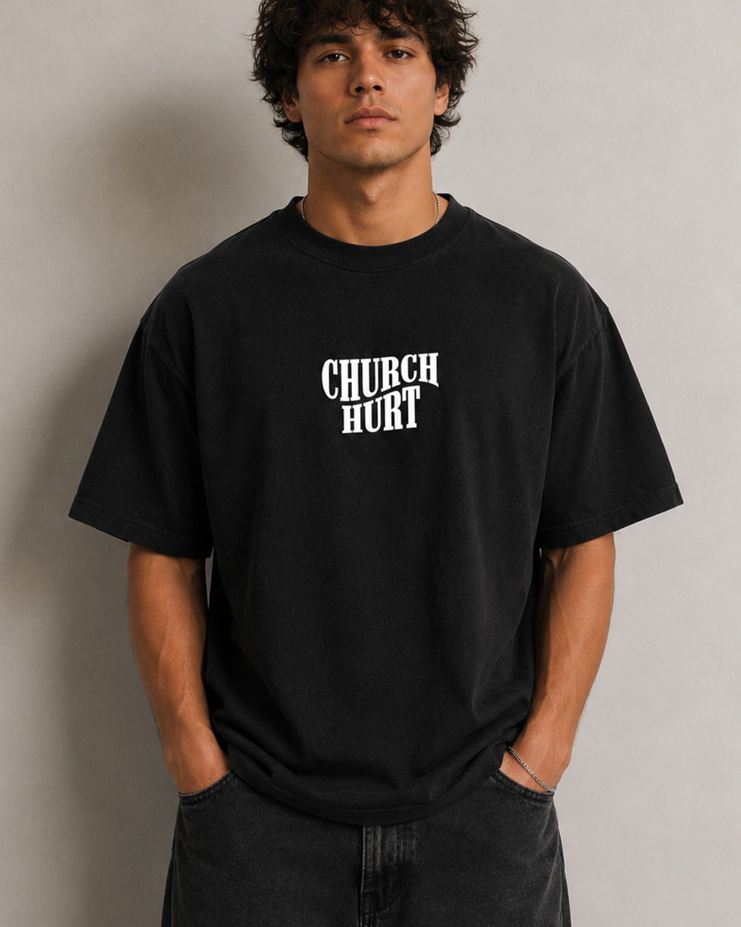 "Church Hurt Collection" Statement Tee