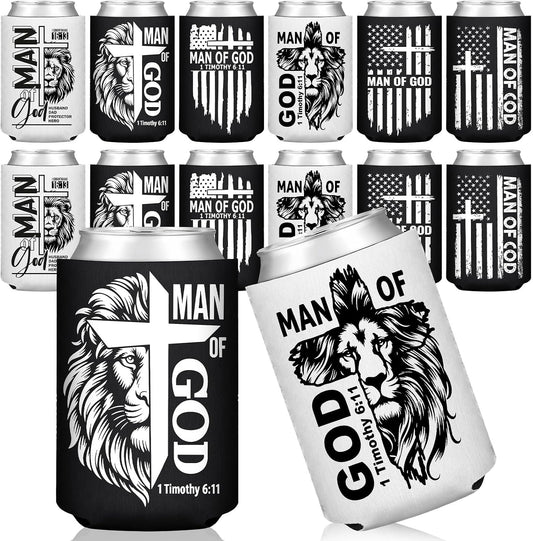 Men's "Man of God" Koozie