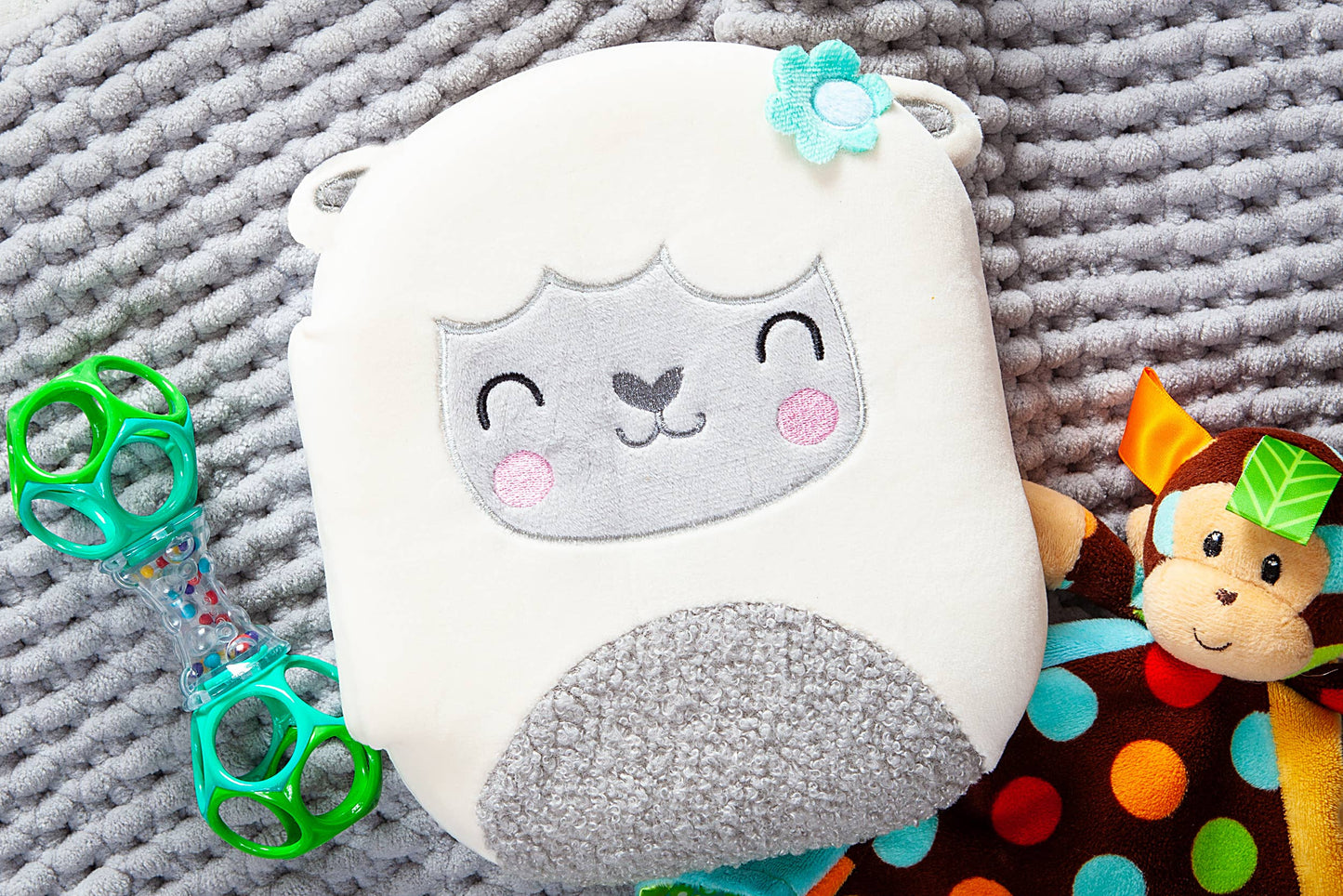 Squish and Snugg: Sweet Lamb (Plush Book, Ages 3+)