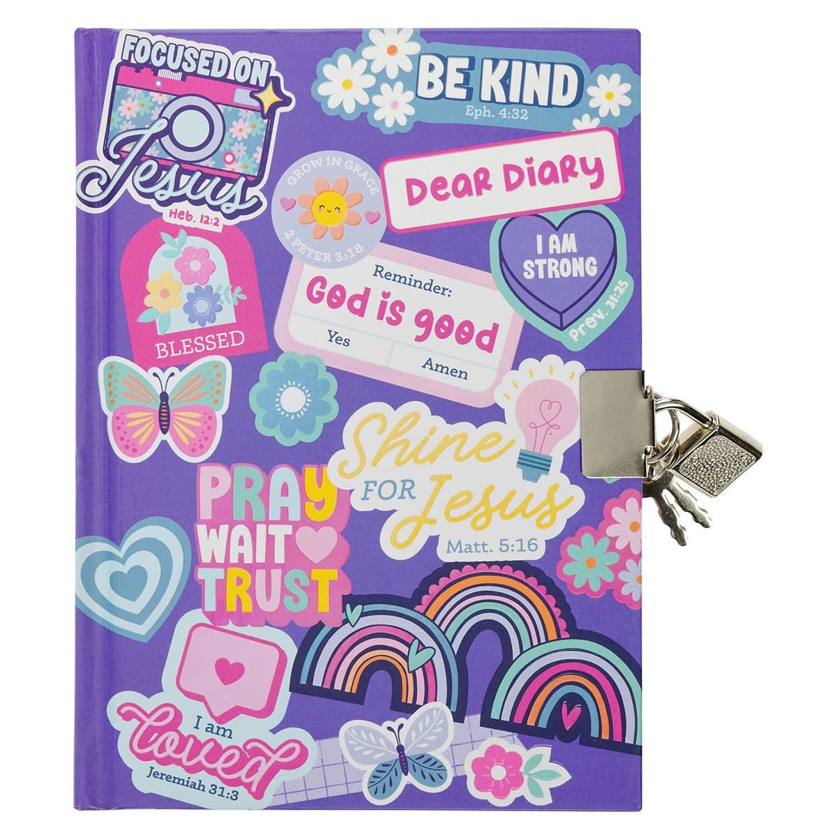 Shine For Jesus Diary for Girls: Matt. 5:16