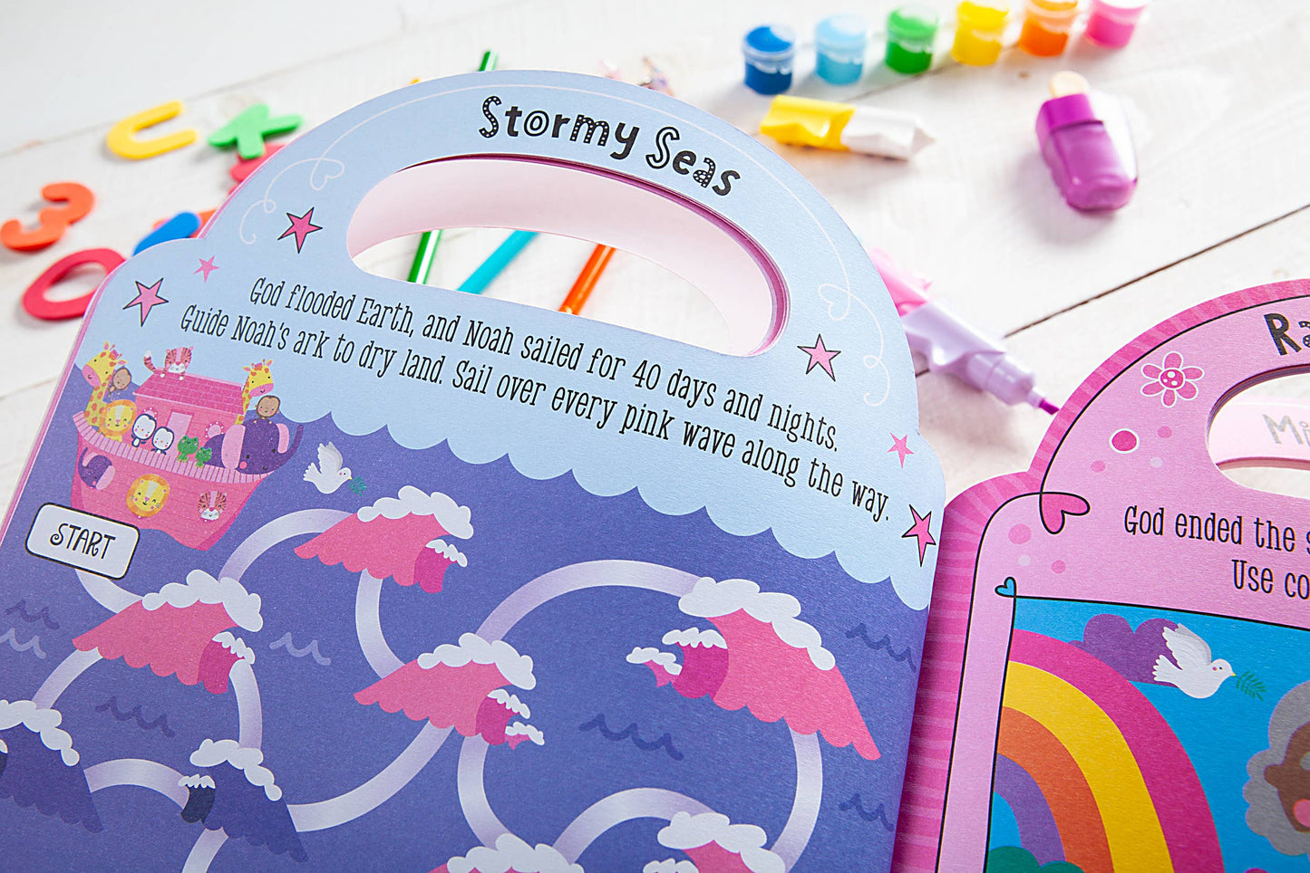 My Pretty Pink Bible Activity Book (Ages 3+, Summer Reading)