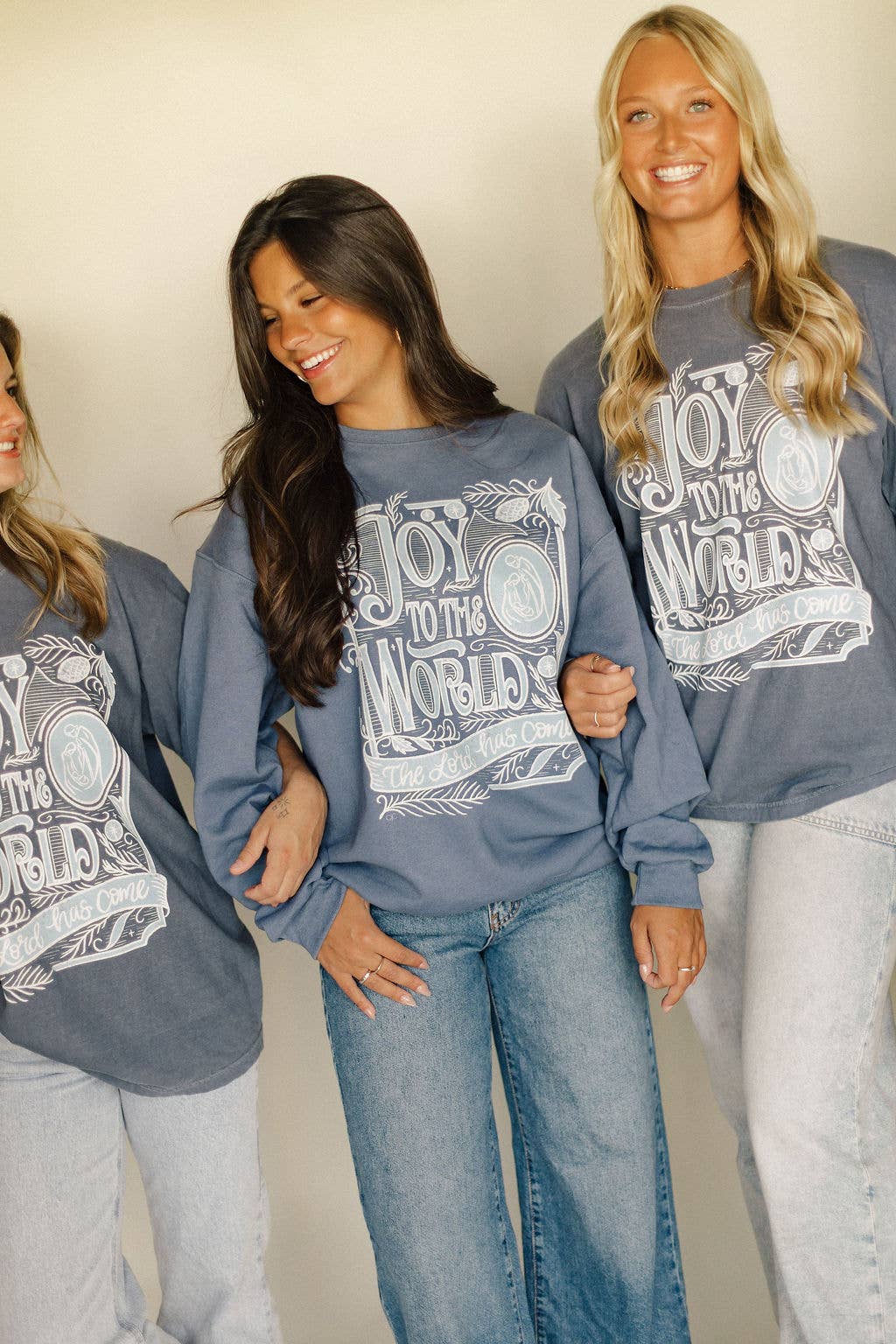 Joy To The World Comfort Colors Long Sleeve