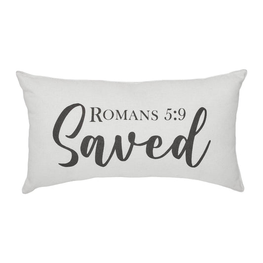 Risen Saved Throw Pillow 7x13