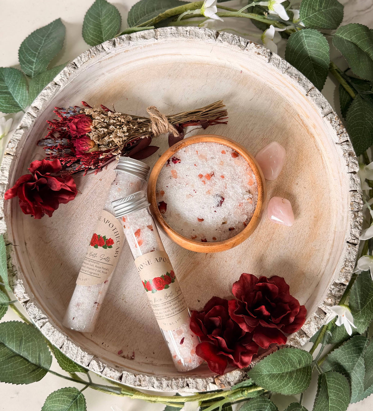 Ruby Rose Bath Salt Tubes