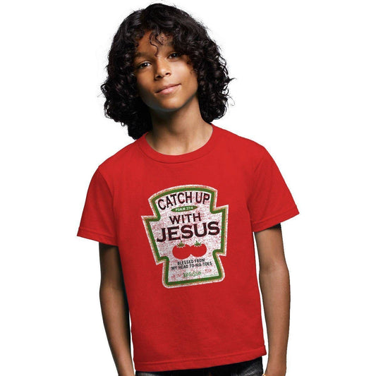 Kids Catch Up With Jesus T-Shirt