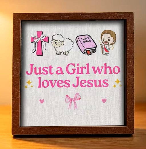 Cute Wooden Christian Quotes Magnets