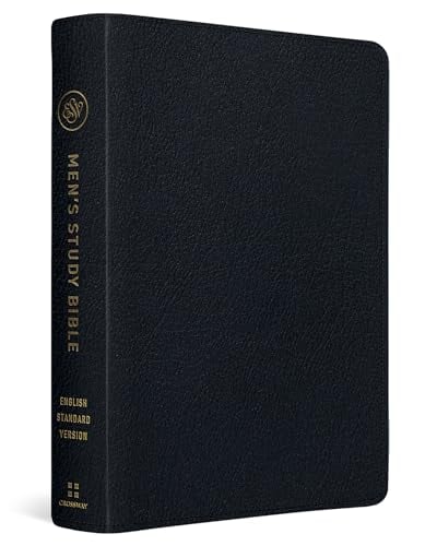 ESV Men's Study Bible (Genuine Leather, Black)