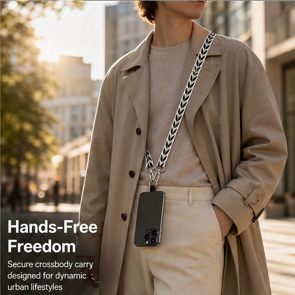 Hands‑Free Phone Shoulder Strap