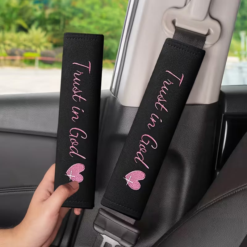“Trust in God” Seatbelt Pads