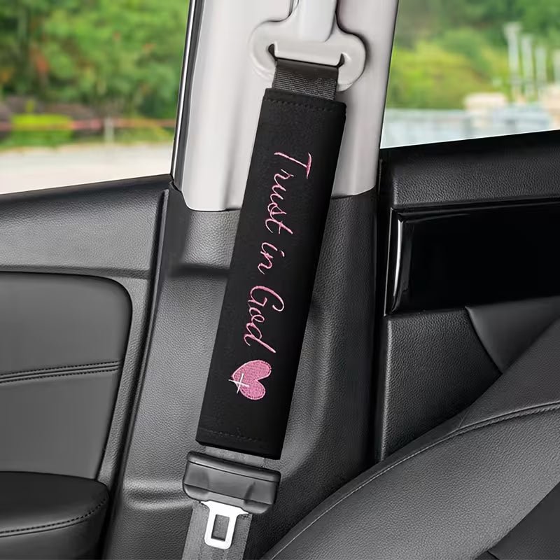 “Trust in God” Seatbelt Pads