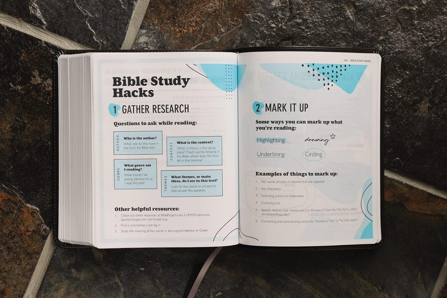 NIV, The Telos Bible: A Student's Guide Through Scripture (Charcoal Leathersoft)