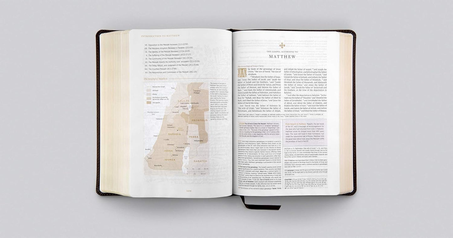 ESV Women's Study Bible (TruTone, Deep Brown)