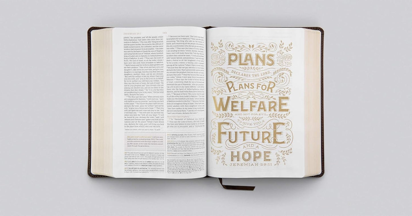 ESV Women's Study Bible (TruTone, Deep Brown)